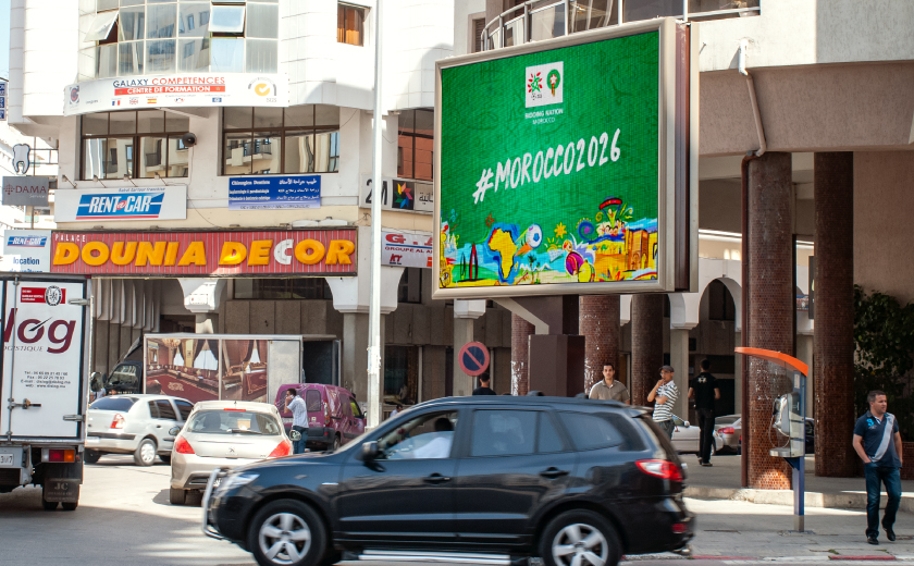 Affichage LED centre ville