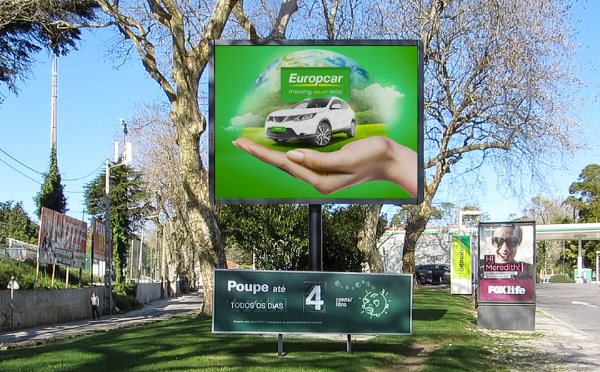 Affichage LED zone urbaine