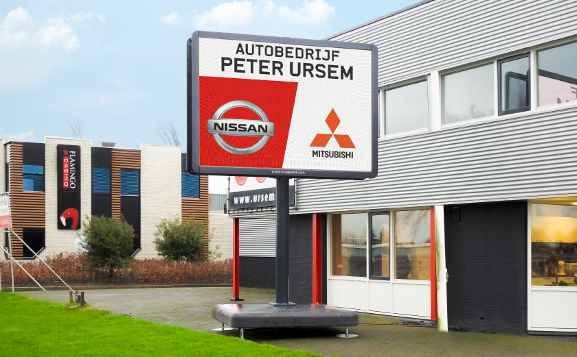 Affichage LED pour la publicité extérieure