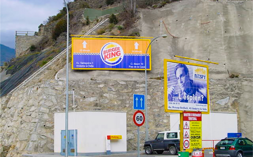 Afficheur extérieur à trois messages 1