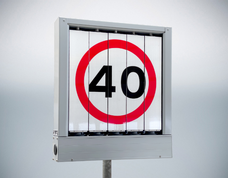 Variable speed limit sign 8